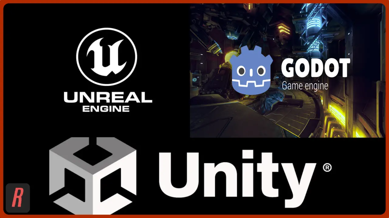Comparativa de Motores de Juego: Godot, Unreal Engine y Unity – Ventajas y Desventajas